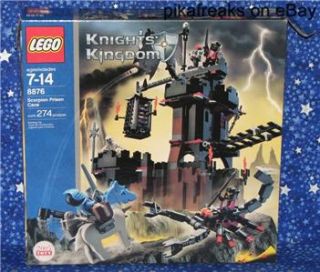 Lego 8876 Knights Kingdom Theme Scorpion Prison Cave Complete Play Set