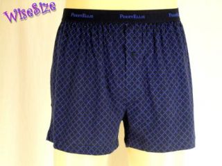Blue Diamond Stretch Knit Boxer Shorts Underwear Relaxed Fit