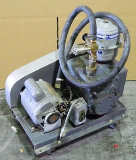 M95791 Kinney Vacuum KC 8 High Vacuum Pump w Dayton AC Motor