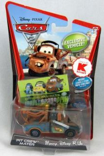 Cars 2 Pit Crew Mater Kmart Exclusive Fan Pass Toy Diecast New