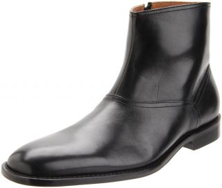 Johnston Murphy Knowland Boot 20 6565 Men Black Leather Retail $195
