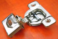 Nickel plated finish 1 Overlay Concealed Face Framed Hinges
