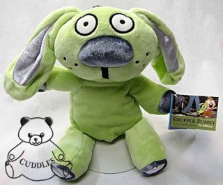 Knuffle Bunny Rabbit Yottoy Plush Toy Stuffed Animal Green Character