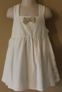 Koala Kids Toddler Girl Lined Holiday Dress Cream Ivory Sz 3T $29 99