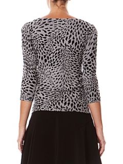 Kookai Leopard print sweater Grey   