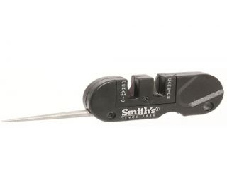 Sleek and slim, Smiths Pocket Pal multi functional knife sharpener is