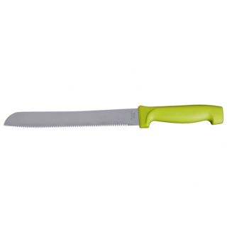 New Green Kitchen Knives 6 Pcs Block Set Knife