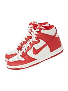 Nike High top dunk 08 trainer Red   