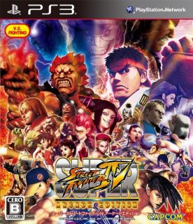 Capcom Super Street Fighter IV Arcade Edition for PS3 Japan Import