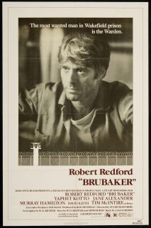Brubaker 1980 Original U s One Sheet Movie Poster
