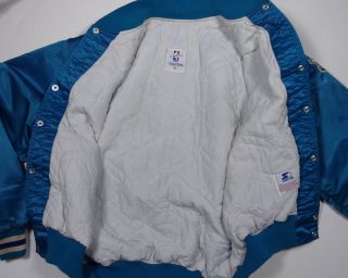 Vintage 80s Charlotte Hornets NBA Starter Satin Jacket XL