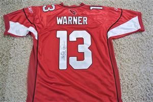 Kurt Warner Signed Arizona Cardinals Jersey NFL Size 52 w GAI COA Hot