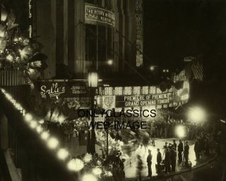 1931 Los Angeles Movie Theater Warner Brothers Hollywood Grand Opening