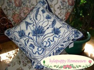 New Loie Wool Handmade Needlepoint Cushion Cover Pillow