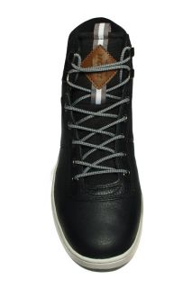 Lacoste Mens Boots Raggi EO SPM Black Grey Leather 7 24SPM2034231 Sz