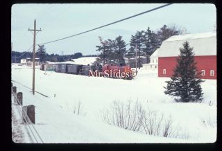 Original Slide St Johnsbury Lamoille Valley RS3 204 L HR RS3 Action in