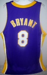 Kobe Bryant Game Used Lakers 8 Jersey 100 Auth LOA COA