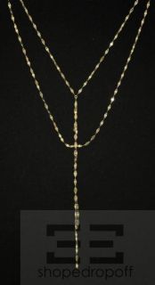Lana Jewelry 14k Yellow Gold Blake Y Necklace