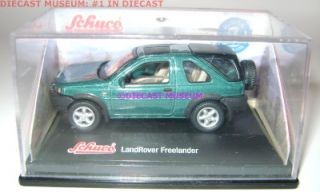Land Rover Freelander 1 72 Diecast w Case Schuco RARE