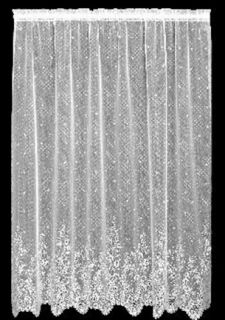 Heritage Lace Ecru floret Curtain Panel 60WX63L