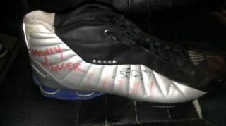 La Los Angeles Lakers Clippers Lamar Odom Signed Game Used Shoe