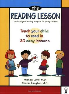 Reading Lesson Teach Your Child to Read in 20 Easy Lessons Book New PB