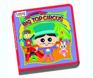 Lamaze Little Big Top Circus Board Book Baby Read BN