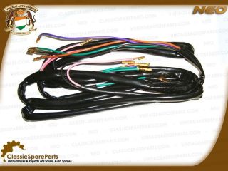 New Lambretta Wiring Harness for Point Type Stator Plate Vintage Auto