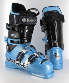 Lange Super Comp Team Crazy Blue 2010 Jr Ski Boots 6 5