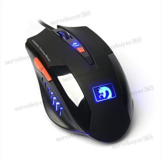 Blue Ray Ultimate USB 6d Button Professional Optical Gaming Mouse Mice