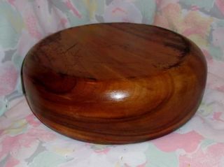 Natural Wood Wooden Bowl Salad Centerpiece Large Collectible Wood Bowl