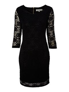 True Decadence Luxe lace layer dress Black   
