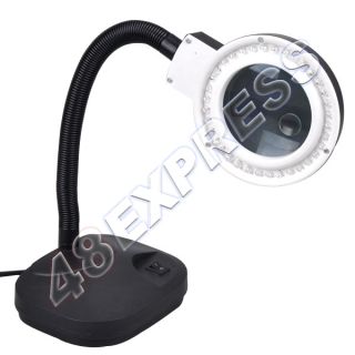 Magnifier Desk Light Precision Reading Nail Art Tattoo Magnifying Lamp