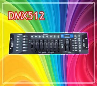 CH DMX512 Controller for Stage Light DJ Laser Lighting w LED