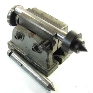 lathe Tailstock w Adjustable Live and Dead Center◢◤