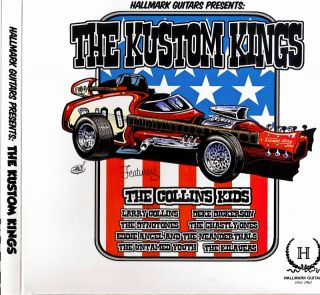 George Barris Tribute CD Hallmark Guitars Presents The Kustom Kings