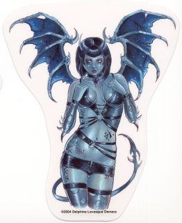 Sexy Demon Girl Vinyl Sticker Decal Fetish