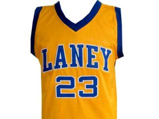 Michael Jordan Laney High School Jersey Yellow New Any Size