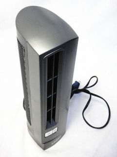 Lasko 4000 Air Stik Ultra Slim Oscillating Portable Fan Grey
