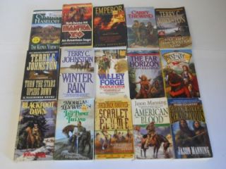 Historical Fiction Paperback Books ~ Larry Mcmurtry ~ Terry C Johnston