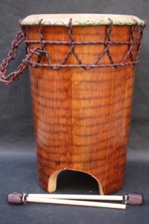 Mexican Huehuetl Drum Latin American Art Aztec Musical Percussion