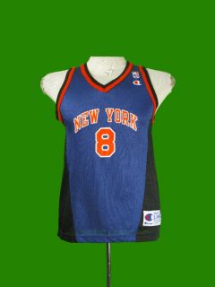New York Knicks Latrell Sprewell Jersey Champion Youth L