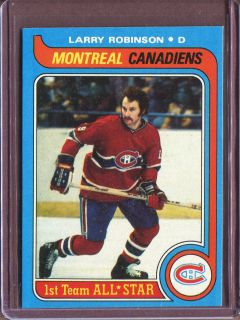 1979 Topps 50 Larry Robinson AS1 D62100