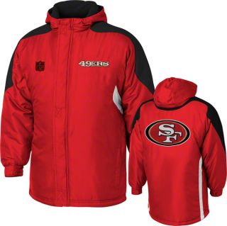 San Francisco 49ers Kids 4 7 Red NFL Field Goal Midweight Zip Front