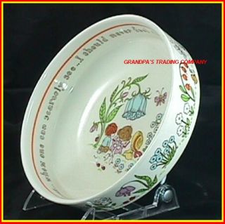 Lenox GENTLE FRIENDS Childs Set 6 Coupe Cereal Bowl Playtime Picnic