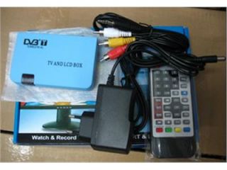 Digital TV LCD VGA AV Tuner DVB T Freeview Receivr DL