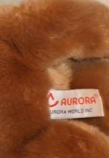 Aurora Plush Bean Bag 11 Long Brown White Nose Mountain Lion Cougar
