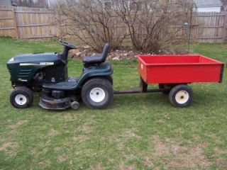 Craftsman LT1000 21HP 42 Mower Auto with Lawn Cart