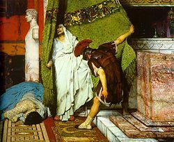 41AD , by Lawrence Alma Tadema . Oil on canvas, c. 1871