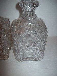Vintage Lead Crystal Liquor Decanters Beautiful